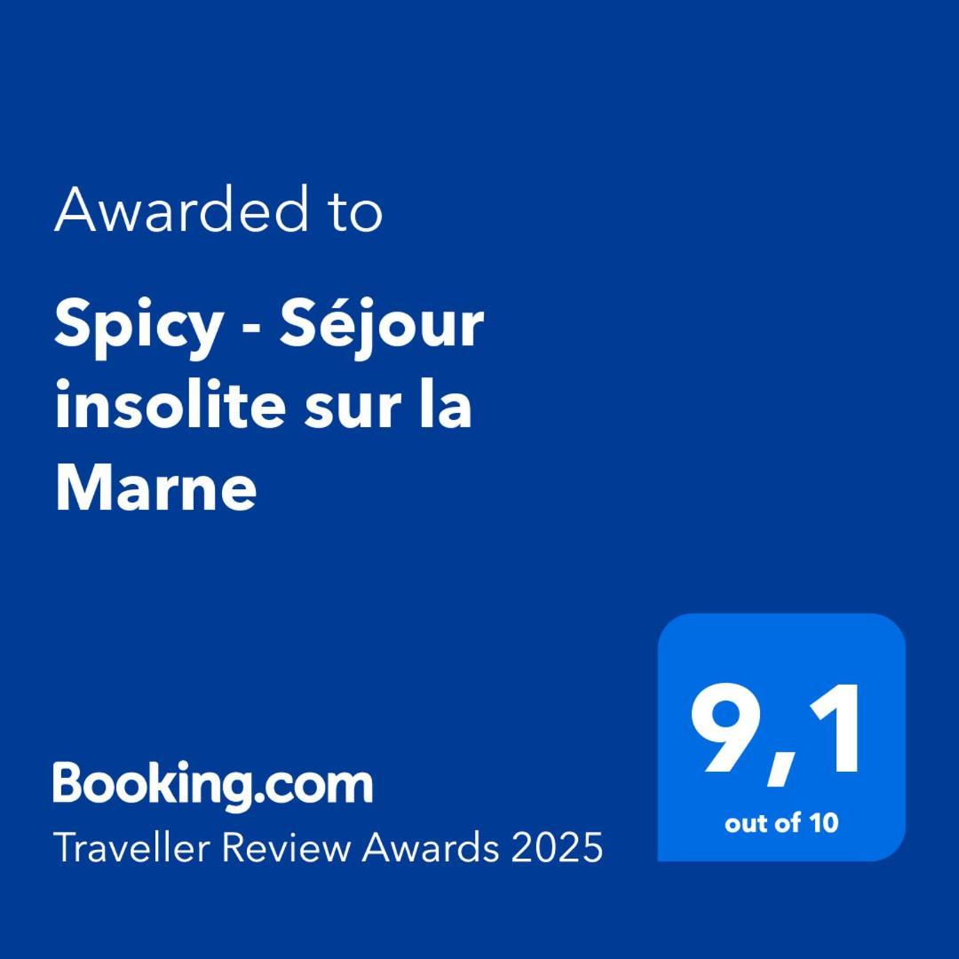 Spicy - Sejour Insolite Sur La Marne Meaux Luaran gambar